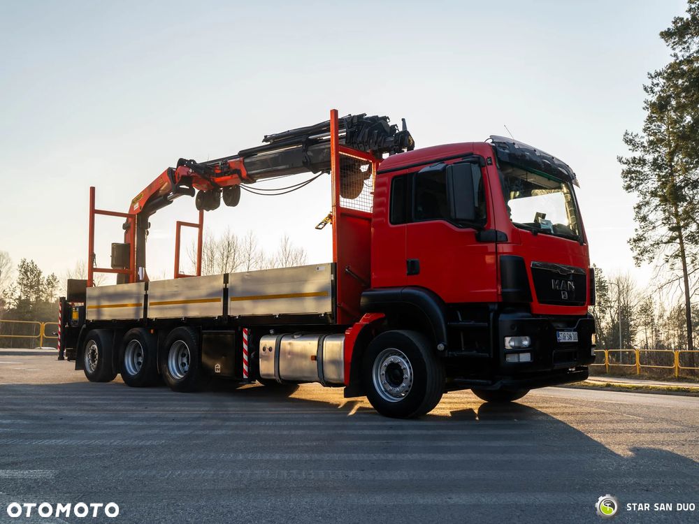MAN TGS 35.400 8x4 Palfinger PK 34002 HDS Żuraw Wciągarka Cran Kran Winch Rotator - 5