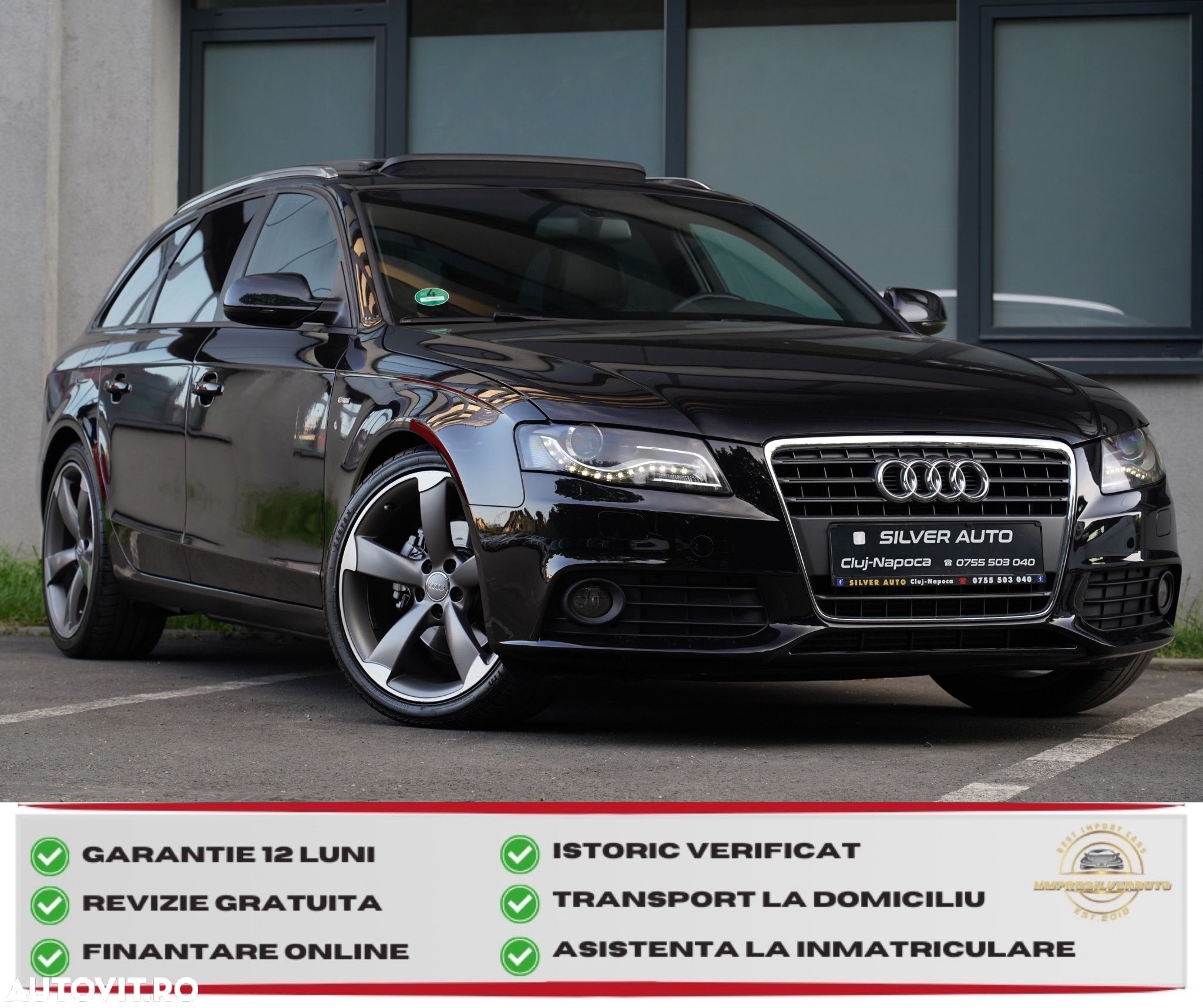 Audi A4 Avant 2.0 TDI DPF multitronic S line Sportpaket (plus) - 1