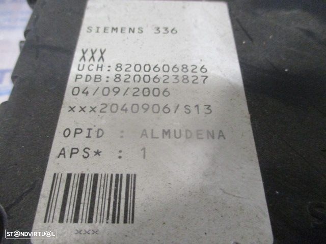 Caixa Fusiveis 8200623827 8200606826 S118400150  RENAULT MEGANE 2 2006 1.5DCI 105CV 5P CINZA ORIGINAL SIEMENS - 4