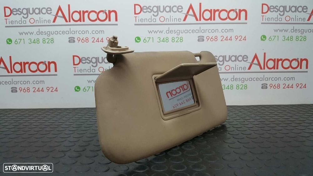 PÁLA DO SOL ESQUERDA NISSAN X-TRAIL (T30) COMFORT - 4