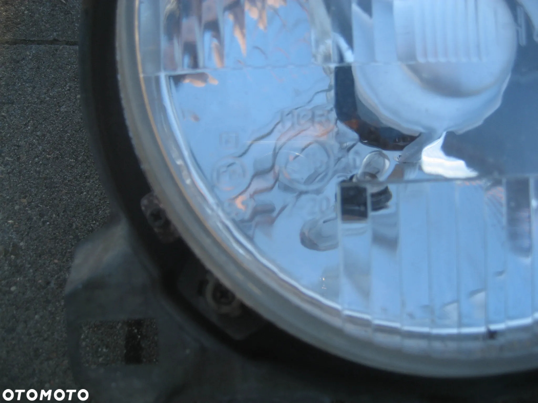 vw t3 transporter t3 lampa przód prawa 251941752h - 4
