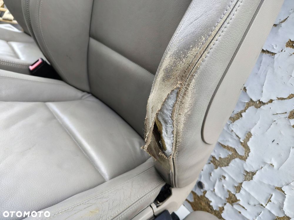 FOTEL FOTELE KANAPA BOCZKI SKÓRA KOMPLET BMW SERIA 1 I E87 FL LIFT - 13