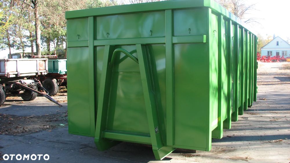 Pronar Przyczepa hakowa PRONAR T-285/1 - 17,7t do obsługi kontenerów rolniczych, budowlanych i komunalnych oraz platform  transportowych,  Kontener KO-04 -13,5t, Kontener KP-10 -7ton - 15