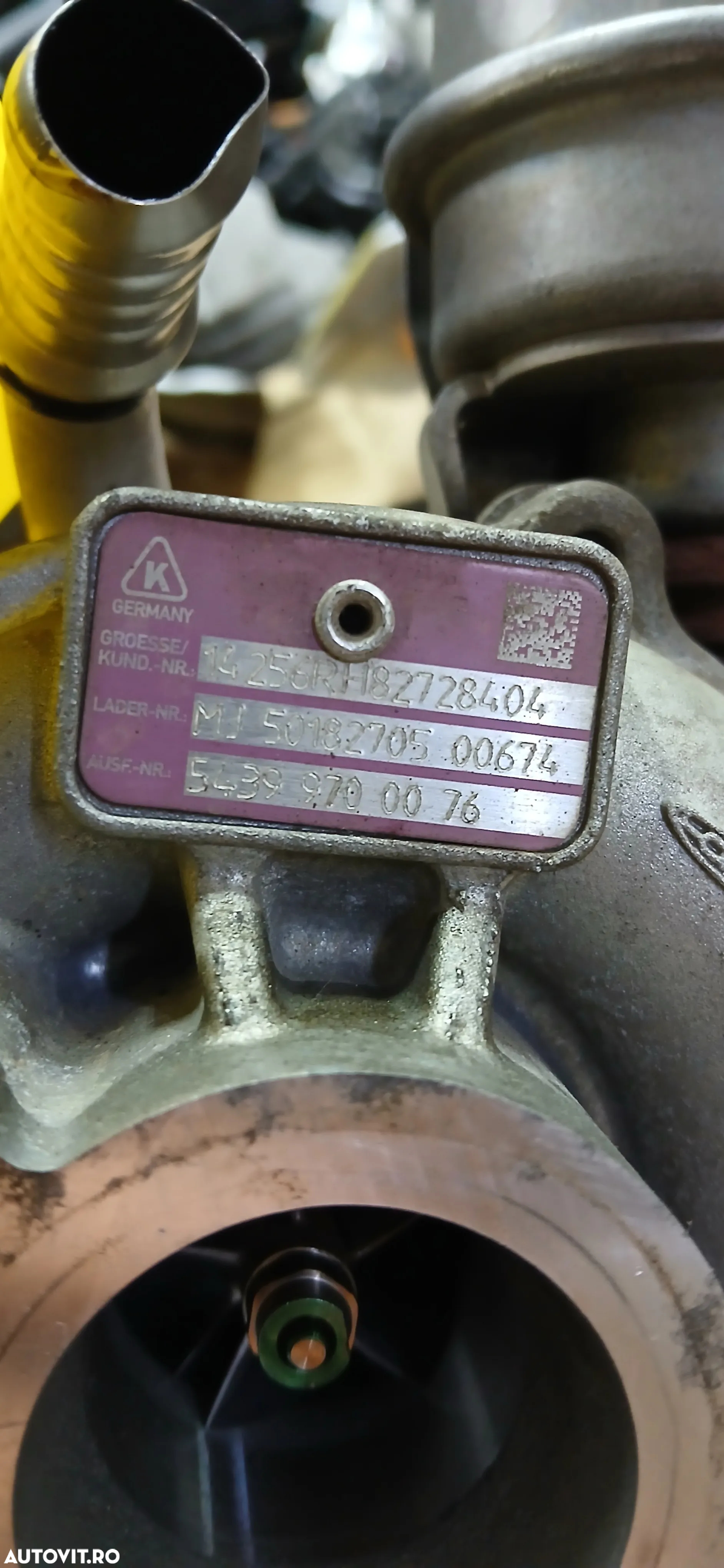 Turbo H82728404 Nissan Qashqai Dacia Duster 1.5 dci 2013 - 2