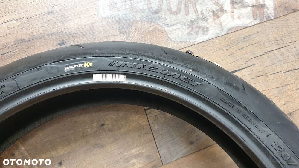 Opona 120/70ZR17 Metzeler Racetec Interact - 5