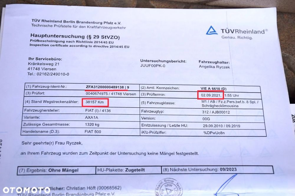 Fiat 500 1.2 Lounge - 21