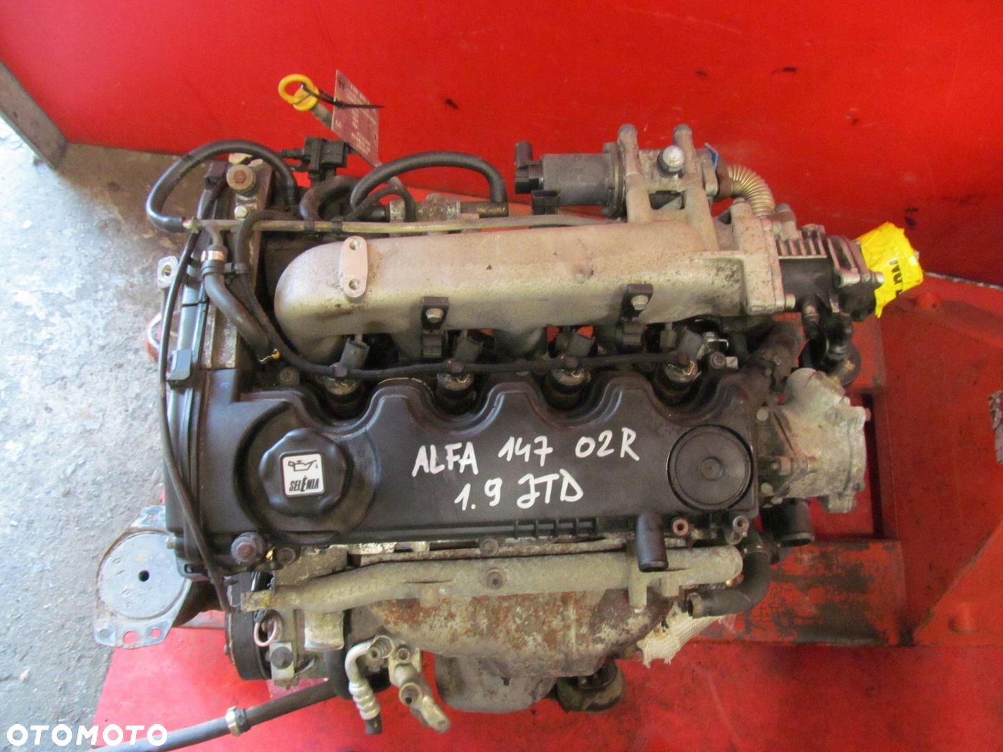 ALFA ROMEO 147 1.9 JTD SILNIK KOMPLETNY 115KM 937A2000 - 2