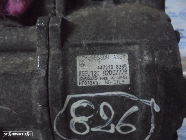 Compressor AC 4472208365 MERCEDES W168 2002 1.7Cdi   0P - 5