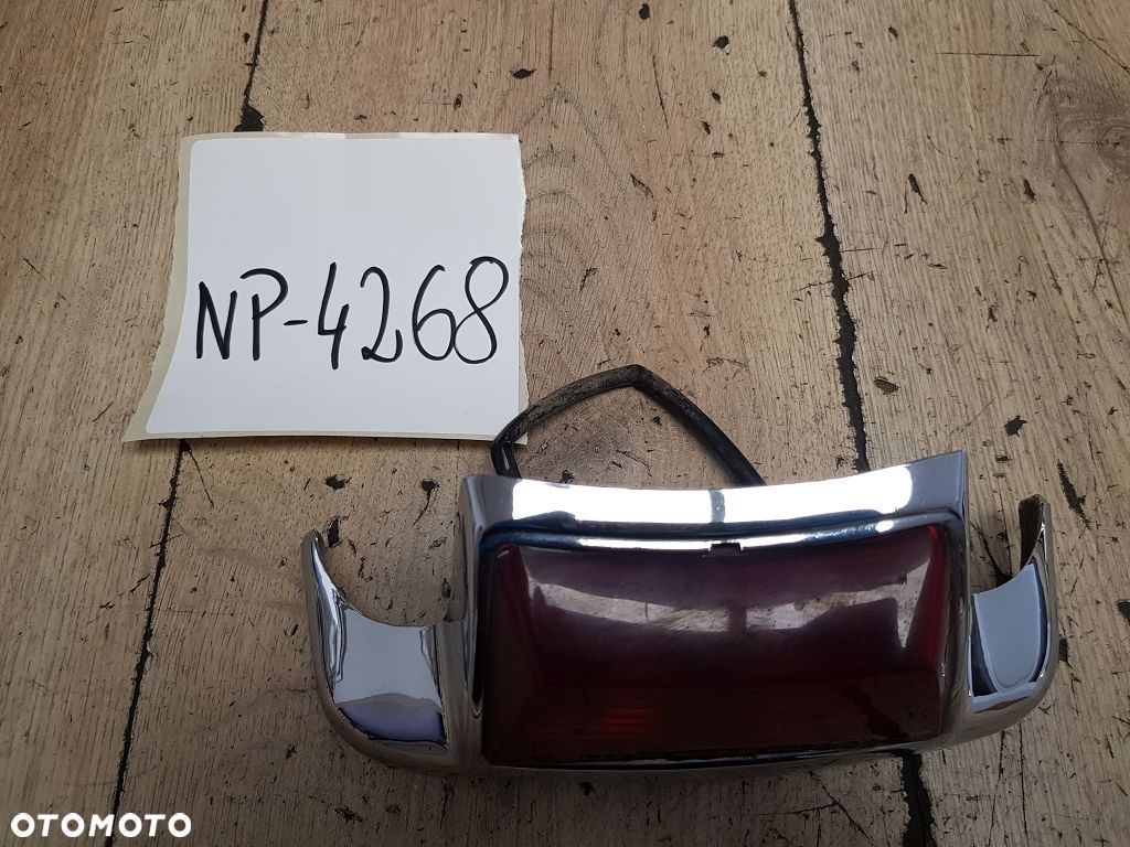 Nakładka chrom lampka na błotnik Harley Davidson - 1