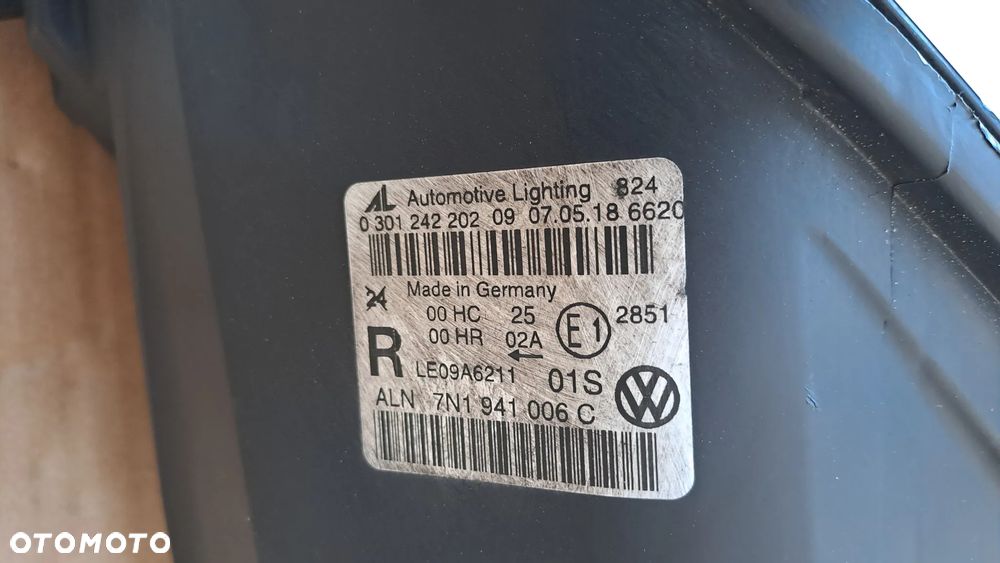 VW SHARAN 7N LIFT PRAWA LAMPA 7n1941006c - 5
