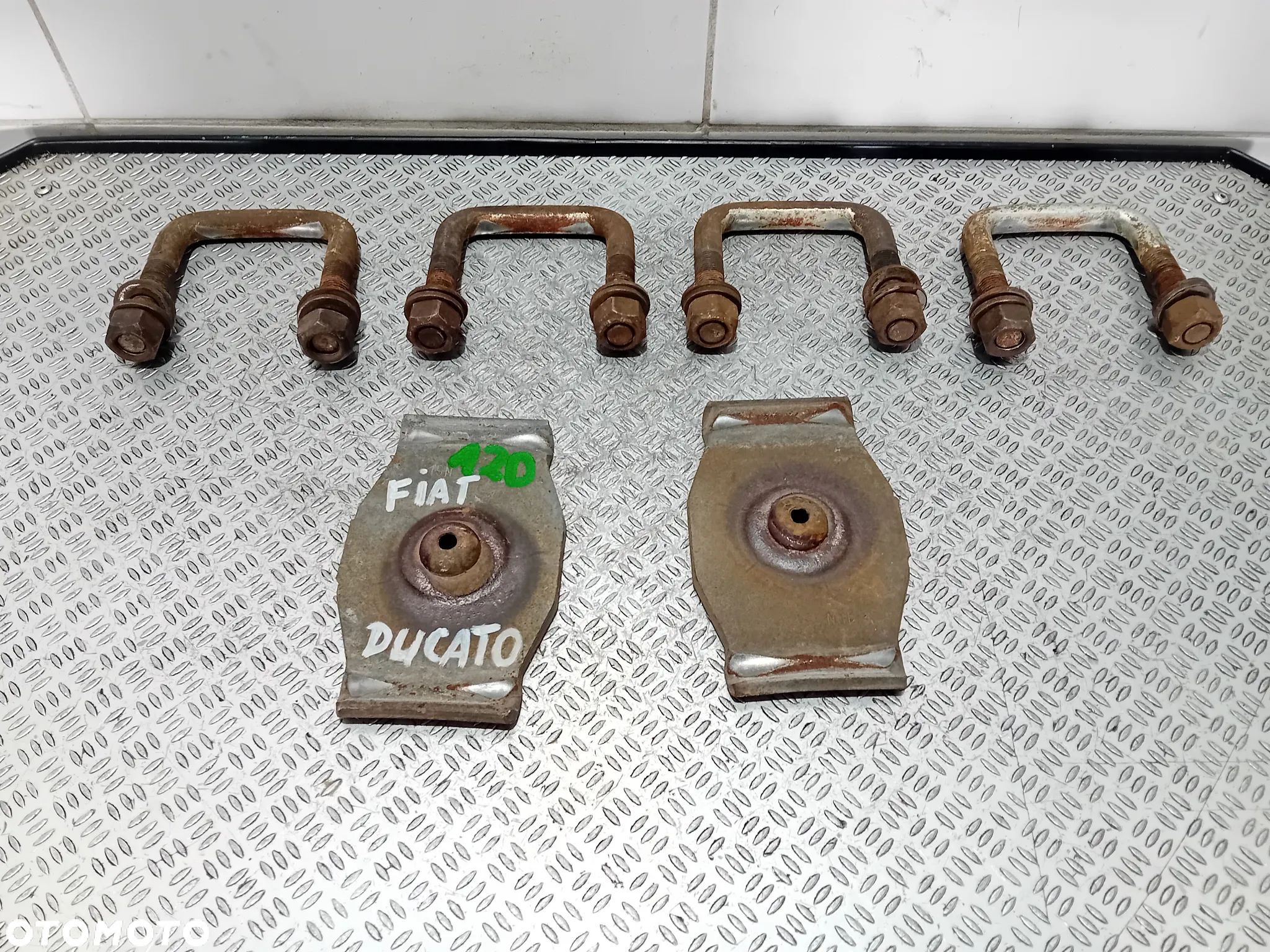 cybant jarzmo mocowanie resora pióra komplet Fiat Ducato Boxer Jumpy - 1