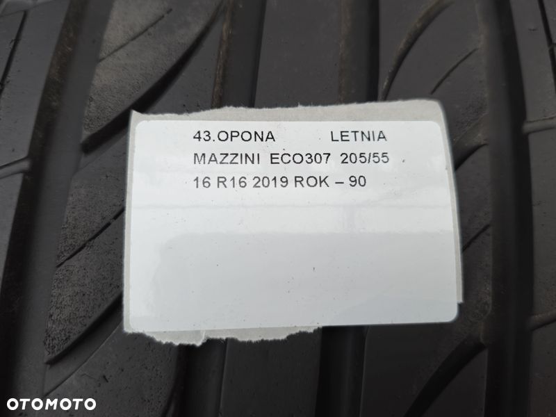 OPONA LETNIA MAZZINI ECO 3Q7 205/55 16 R16 - 7