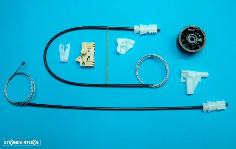 Kits reparação elevador vidros Audi Bmw Vw Renault Ford Seat Skoda Peugeot Citroen Mercedes - 12