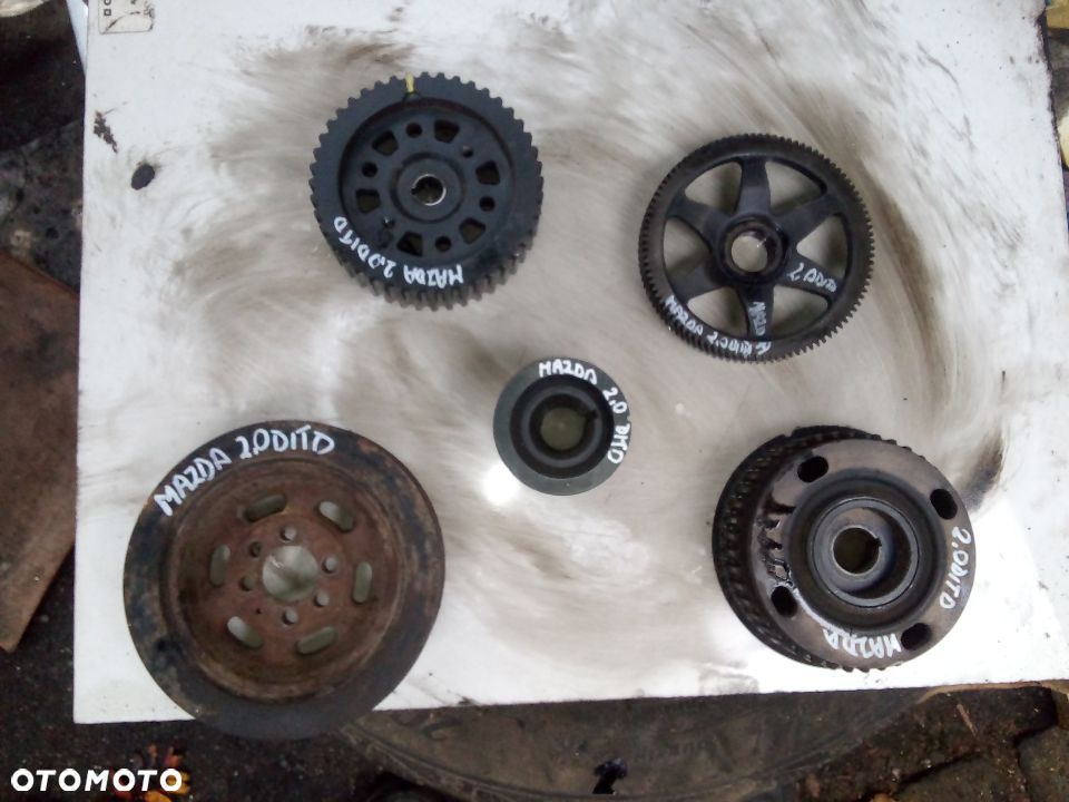 Mazda 323 premacy  2,0 DITD koło rozrządu pasowe wału - 1