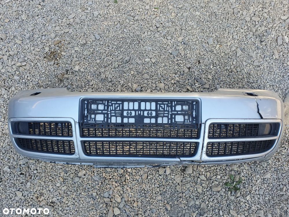 AUDI S4 B5 ZDERZAK KOMPLETNY BELKA WZMOCNIENIE KRATKI ŚLIZGI ORYGINAŁ 8D0807111 - 1