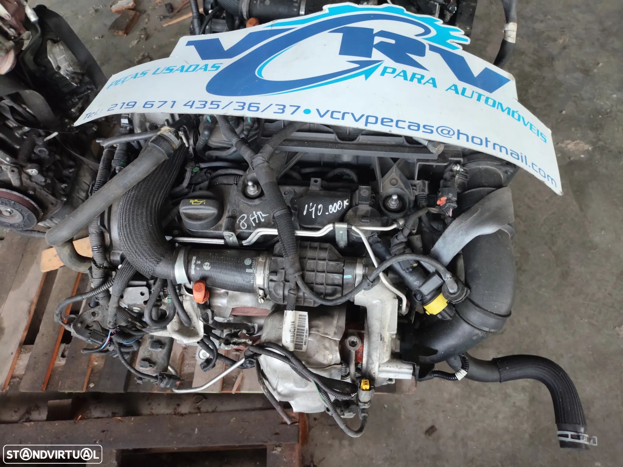 Motor PSA 1.4 Hdi 68CV Ref: 8HR - 1