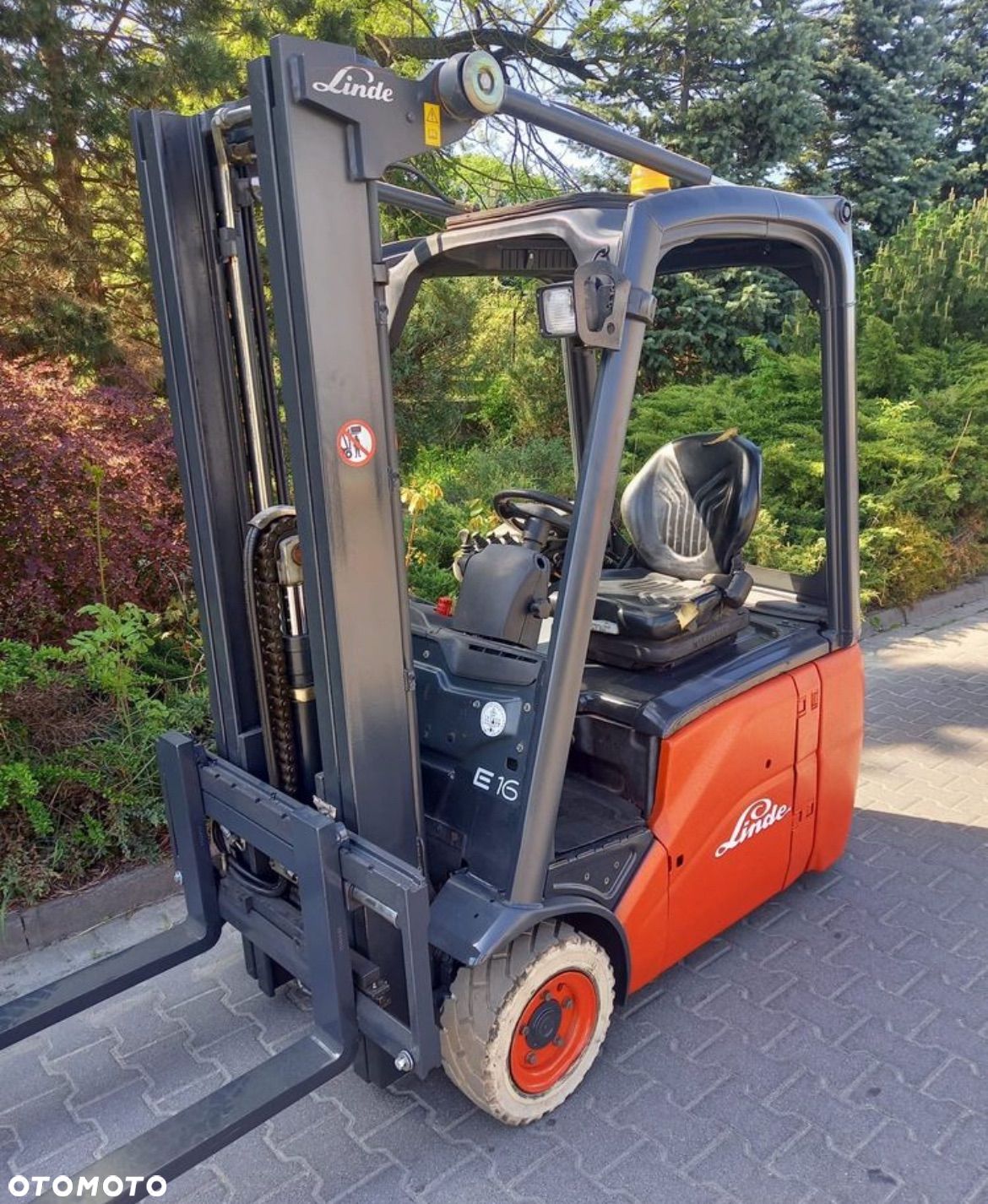 Linde E16, E15, 2006 r., przesuw, Triplex - 1