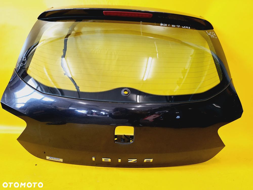 KLAPA SZYBA POKRYWA BAGAŻNIKA SEAT IBIZA IV LAK: LC9Z NR469 - 4