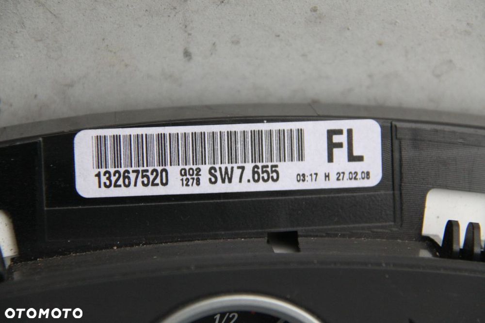 Astra H Zafira B licznik diesel 13267520 - 2