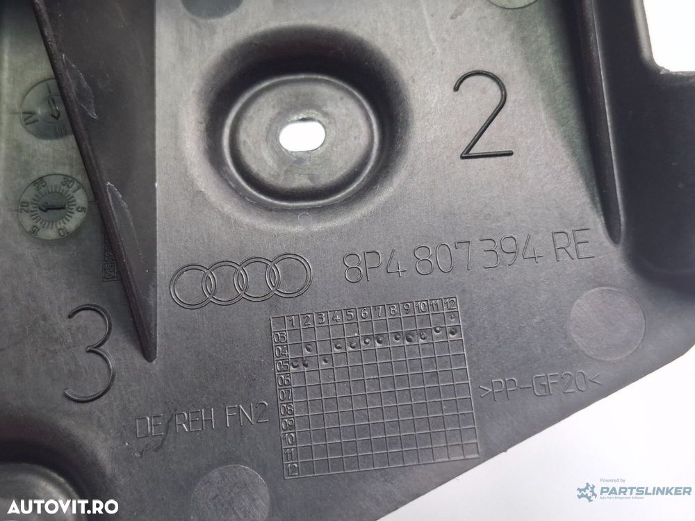 Suport bara dreapta spate AUDI A3 II Sportback 8PA 2004 - 2015 TDI BKC, BLS, BXE 8P4807394RE - 2