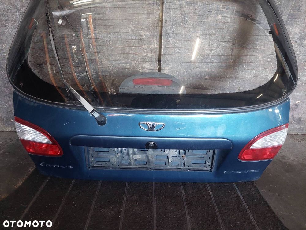 KOMPLETNY TYŁ KLAPA BAGAŻNIKA ZDERZAK TYŁ LAMPY DAEWOO LANOS I HB 5D - 9