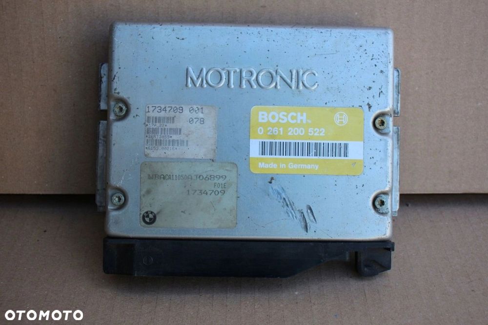 Komputer sterownik silnika BMW E36 m40 1.6 1.8 benzyna 0261200522 1734709 - 1