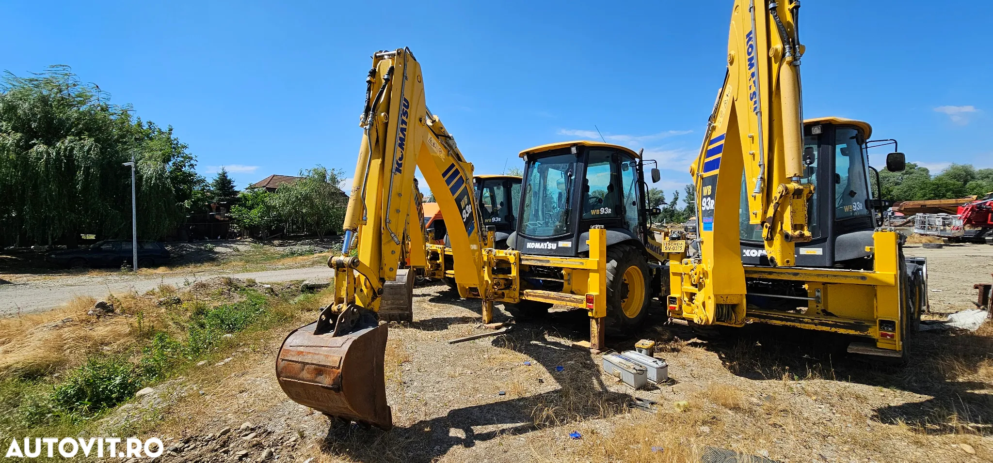 Komatsu WB 93 R Buldoexcavator - 7