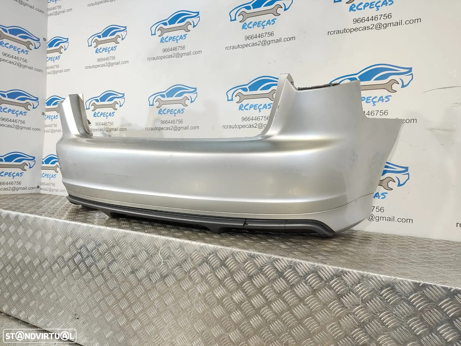 Parachoques traseiro Audi A3 8PA Sportback S-Line 5 portas - 3