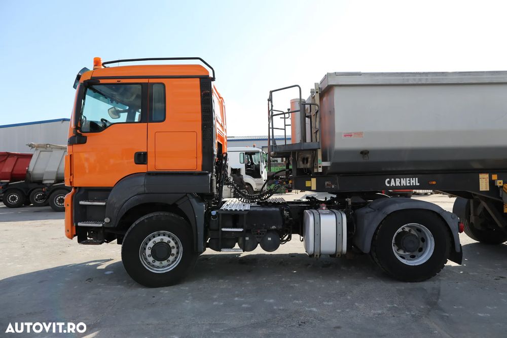 MAN TGS 18.480 4x4 + Semiremorcă Carnehl CHKS/AH Aluminiu - 9