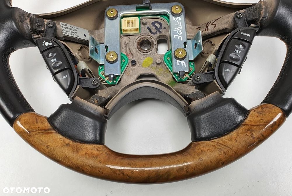 KIEROWNICA MULTIFUNKCJA DEKOR DREWNO JAGUAR S-TYPE - 2