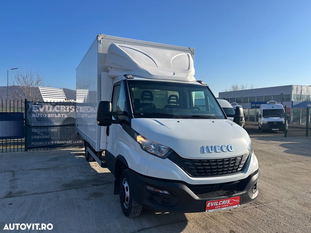 Iveco Daily BOX 8 EUROPALETI LIFT AXA DUBLA SPATE - 14