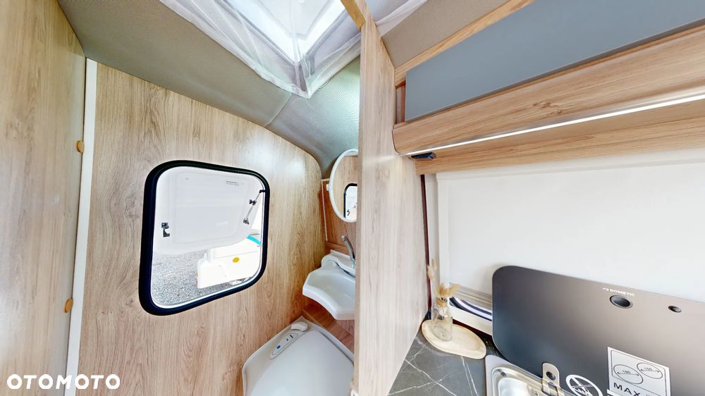 Niewiadów Przyczepa kempingowa NIEWIADÓW N126ET "zapiekanka" z łazienką WC 750kg - 13