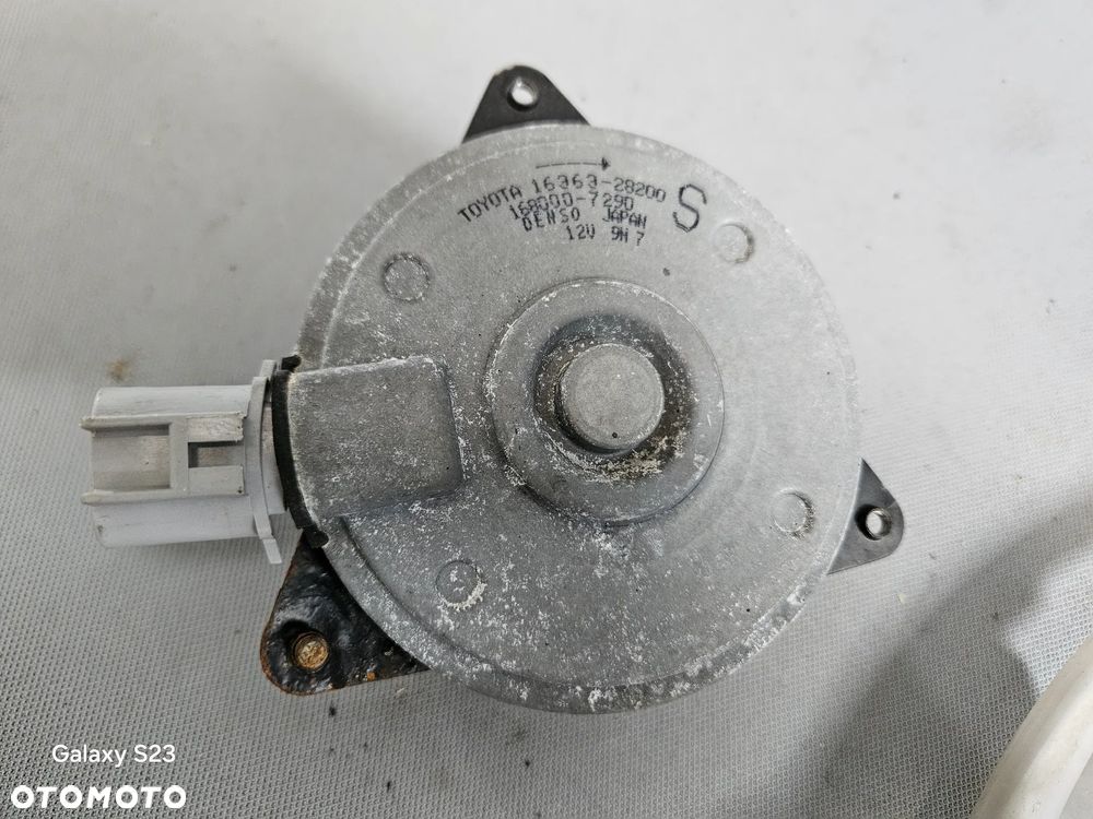 Wentylator chłodnicy śmigło silnik wentylatora Toyota Verso S 1,33 benzyna 2011-2015r Europa Denso - 3