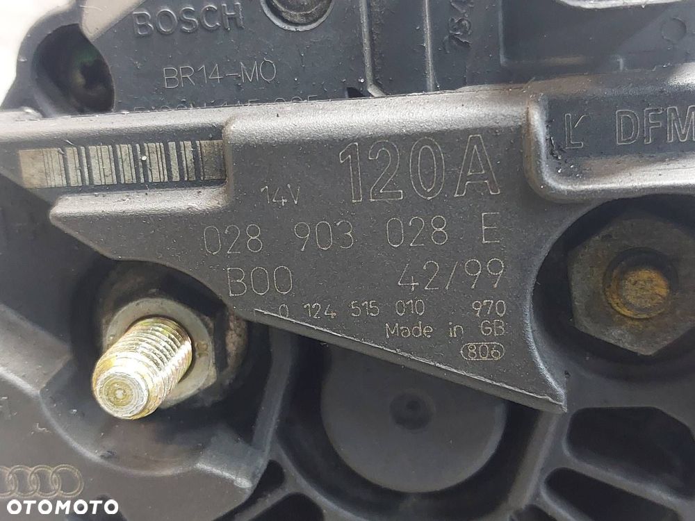 ALTERNATOR VOLKSWAGEN GOLF IV 1.9 TDI 028903028E ID: 238427 - 5