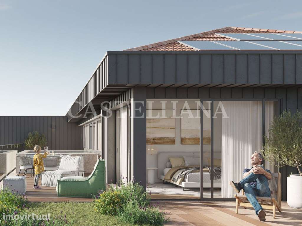 Vila T1 com jardim em novo empreendimento em Alvalade, Lisboa - Grande imagem: 3/42