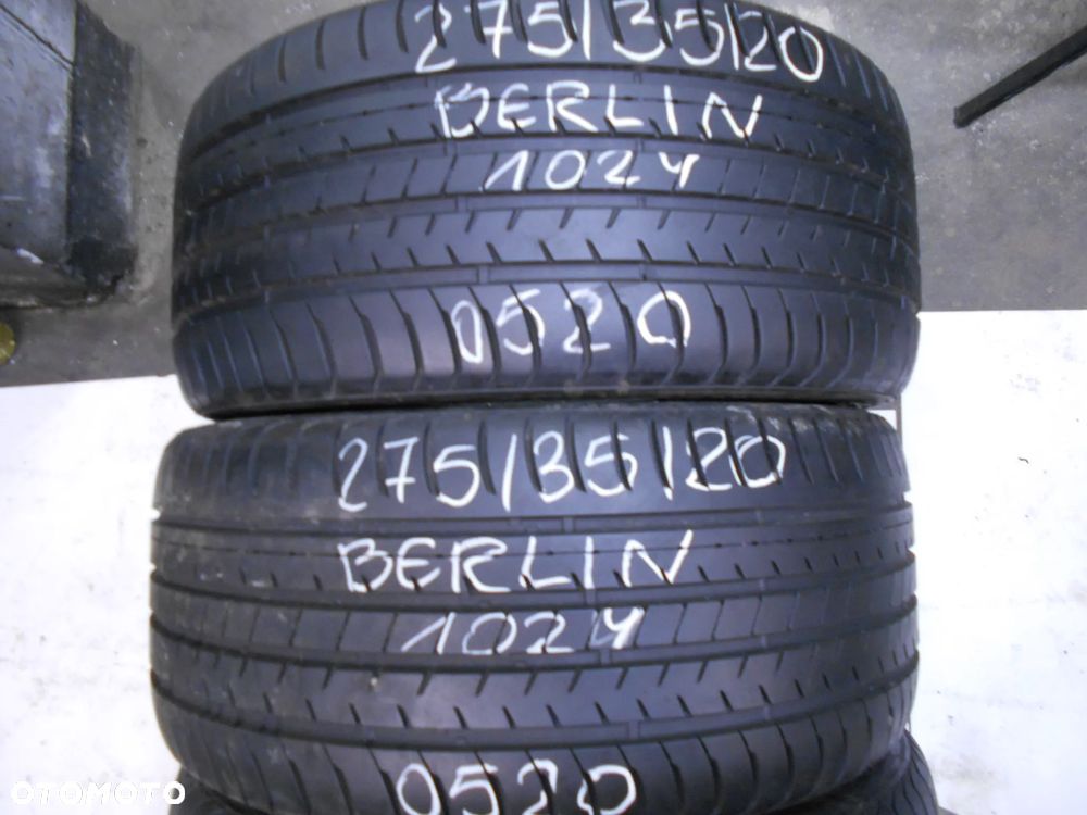 OPONY  275/35R20 BERLIN SUMMER UHP 1 DOT 0520 8MM - 2