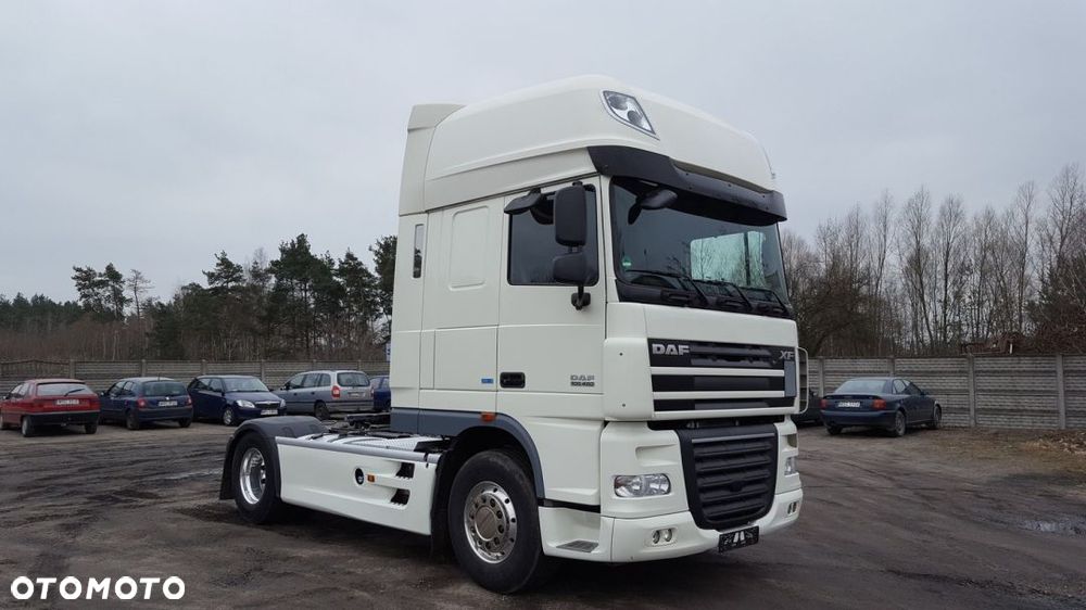 DAF XF 105 zabudowy międzyosiowe spojlery spoilery osłony owiewki - 7