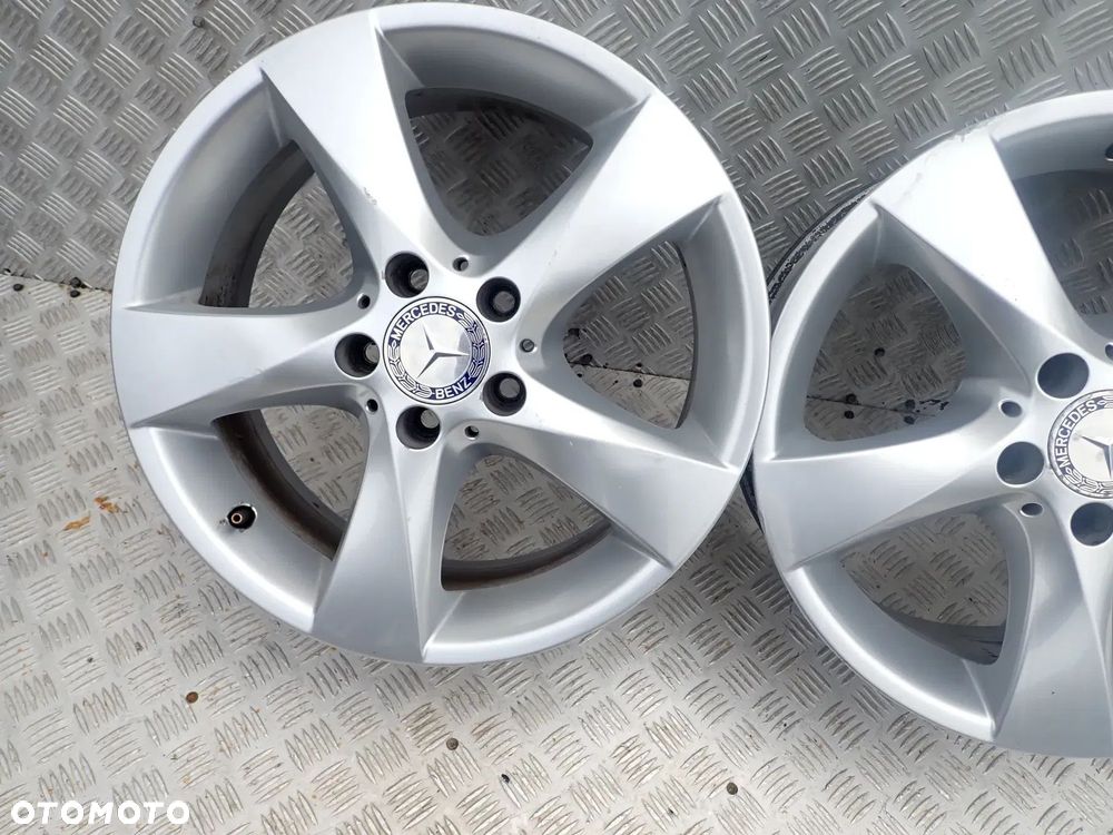 FELGI ALUMINIOWE MERCEDES BENZ 7X17 ET51 A4474012200 VITO VIANO V KLASA CZUJNIKI - 2