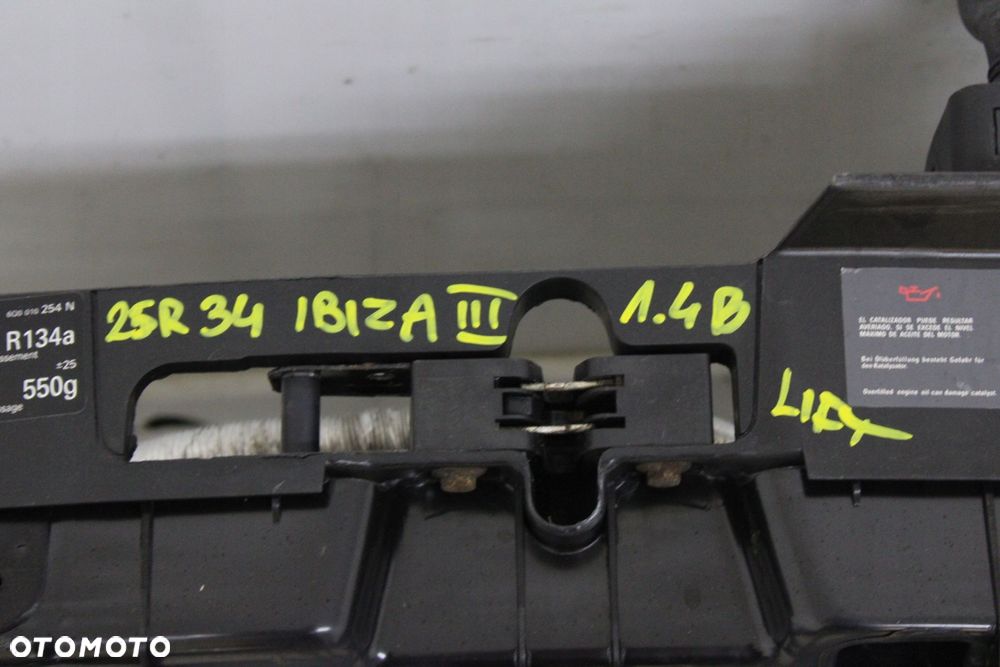 PAS PRZEDNI WZMOCNIENIE CHŁODNICE SEAT IBIZA III LIFT 2006r 1.4 B - 14