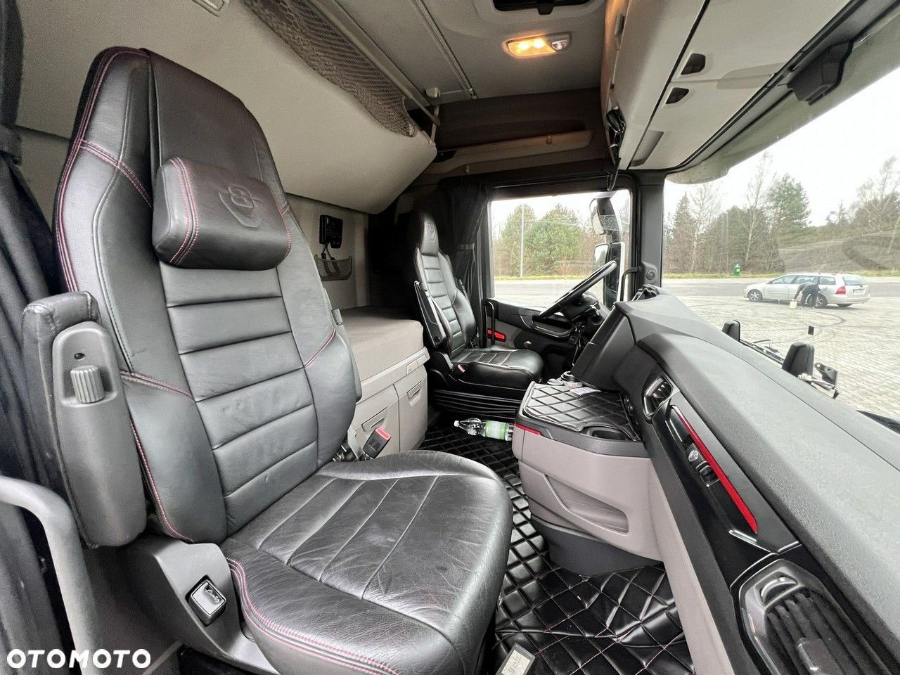 Scania s730 zestaw z przyczepa 2017/18 v8 palfinger dźwig z hds 6x2/4 - 24