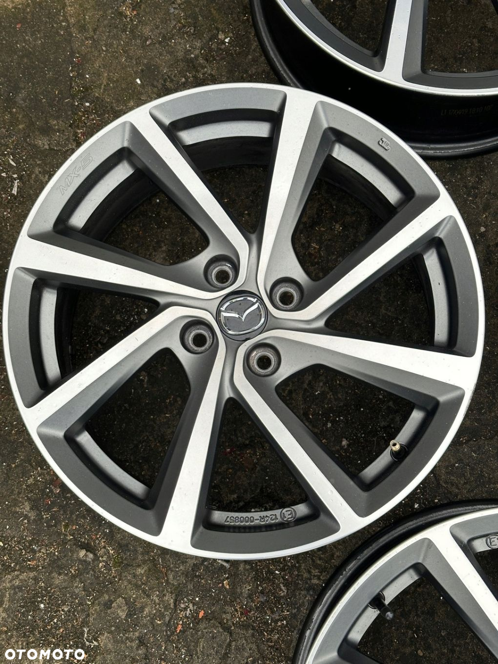 Oryginalne alufelgi OE MAZDA MX5 ND od 2015 super stan 4x100 17" MX-5 Felgi - 5