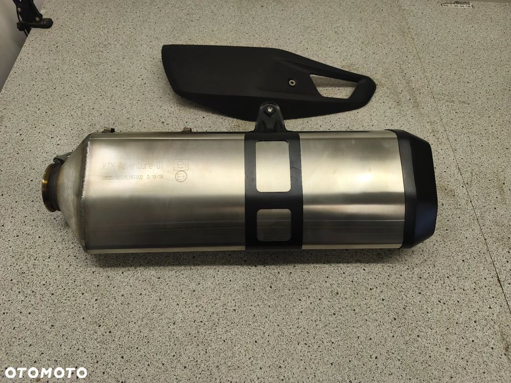 Tłumik, wydech, mocowanie, uchwyt tłumika, osłona wydechu KTM 1190 1290 Adventure - 17