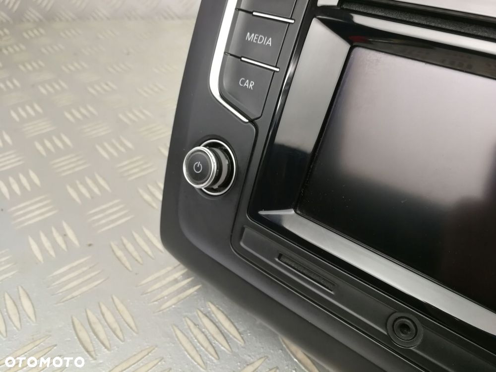 6C0035869B radio wyświetlacz cd fm fabryczne VW POLO 6R 6C V LIFT 2014-17 - 4