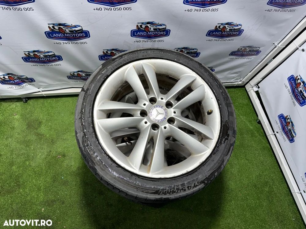 JANTE MERCEDES BENZ R17 / 5x112 / CLK / SI7 wa / 8JX17H2 ET30 / 7J/17H2 ET38 / 245/40 Z R17 95W + CAUCIUCURI (X4) - 3