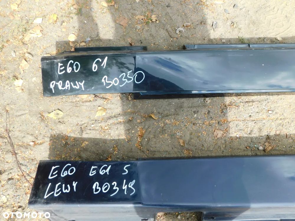 BMW E60 E61 5 listwa progowe lewa nr B0350 WYSYŁKA - 2