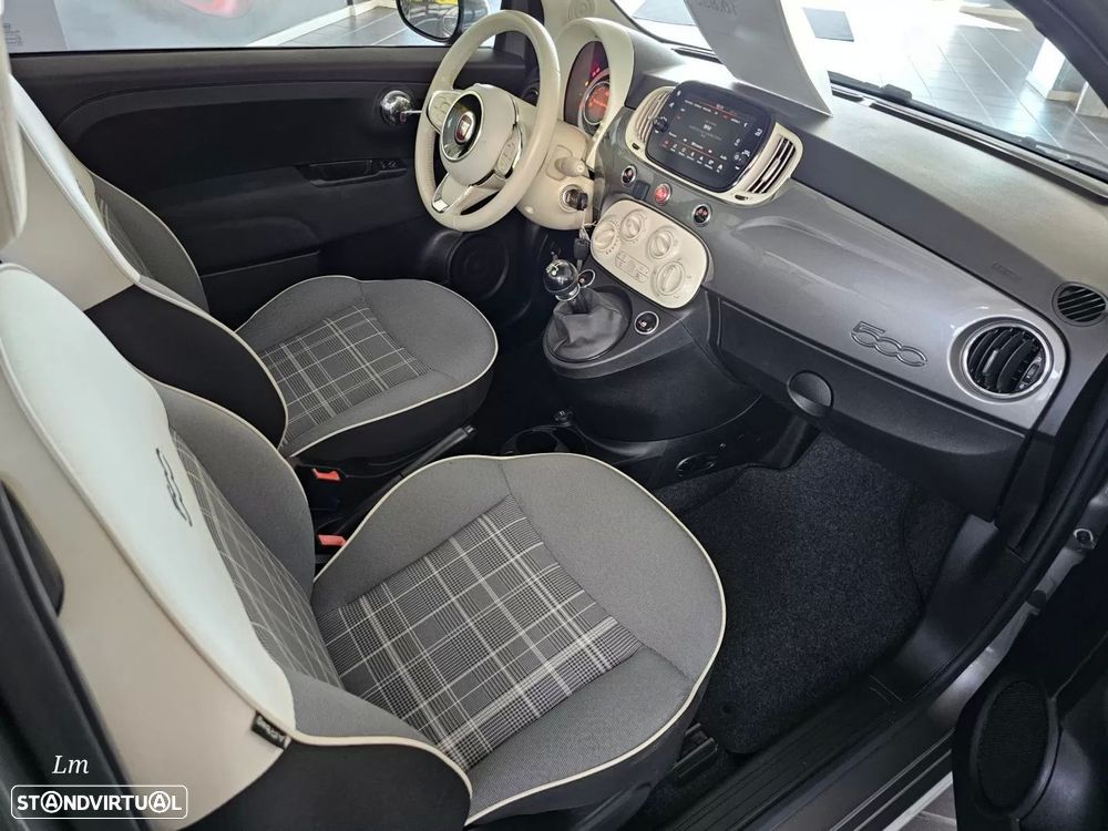 Fiat 500 1.2 Lounge S&S - 10