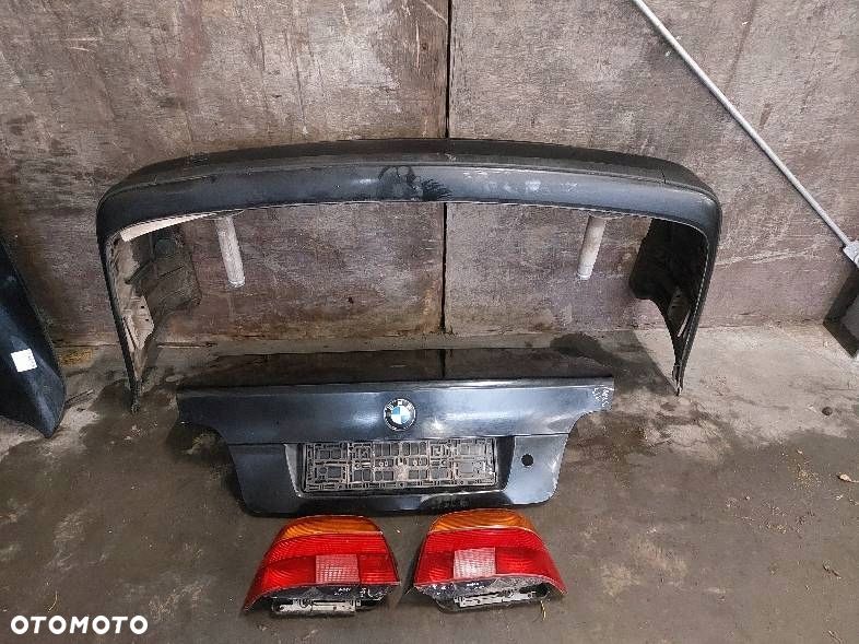 KOMPLETNY TYŁ ZDERZAK LAMPY BMW E39 520i - 1