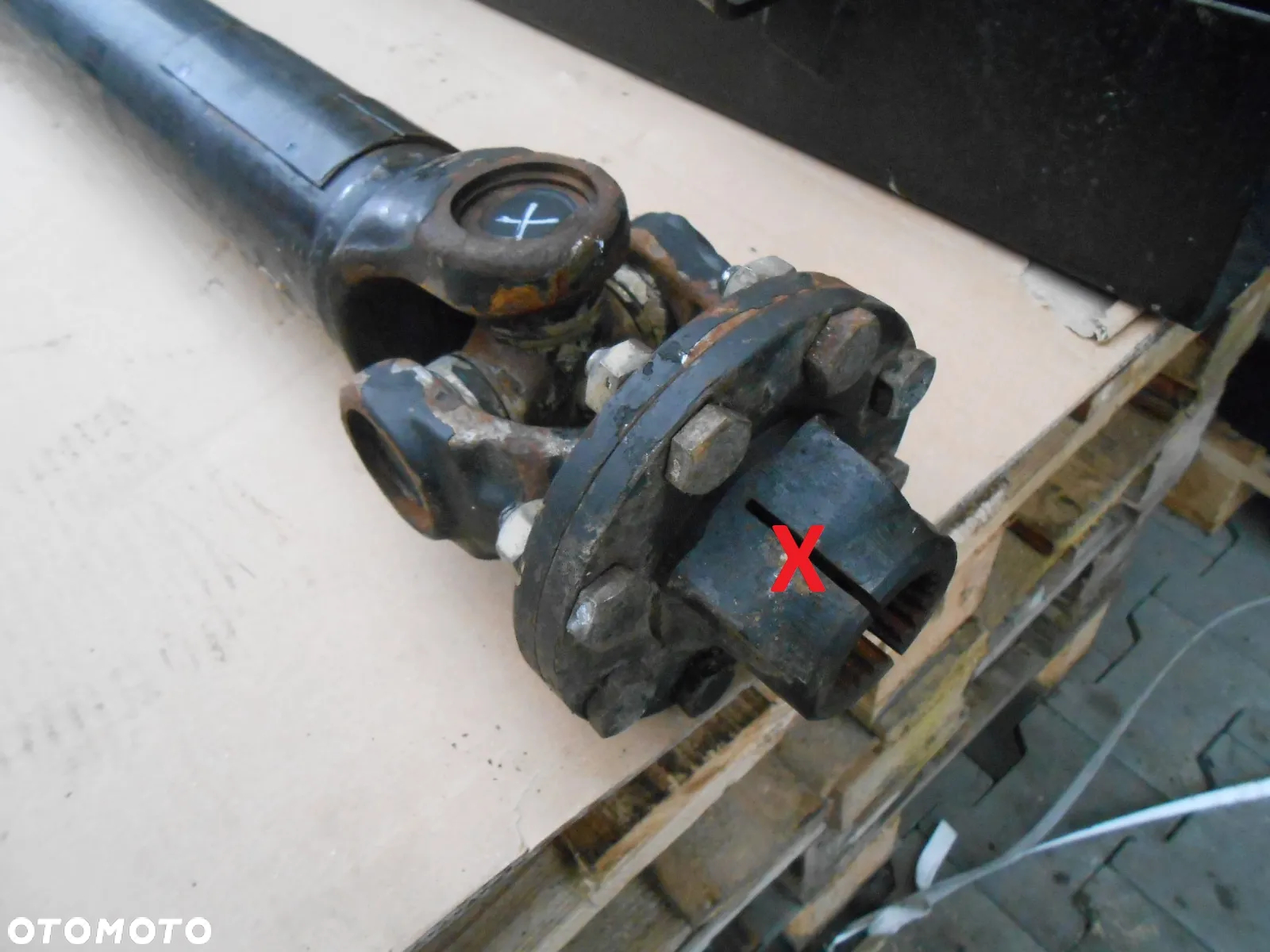 Wał napędowy przedniej osi Case Case CVX150 NH Steyr - 4