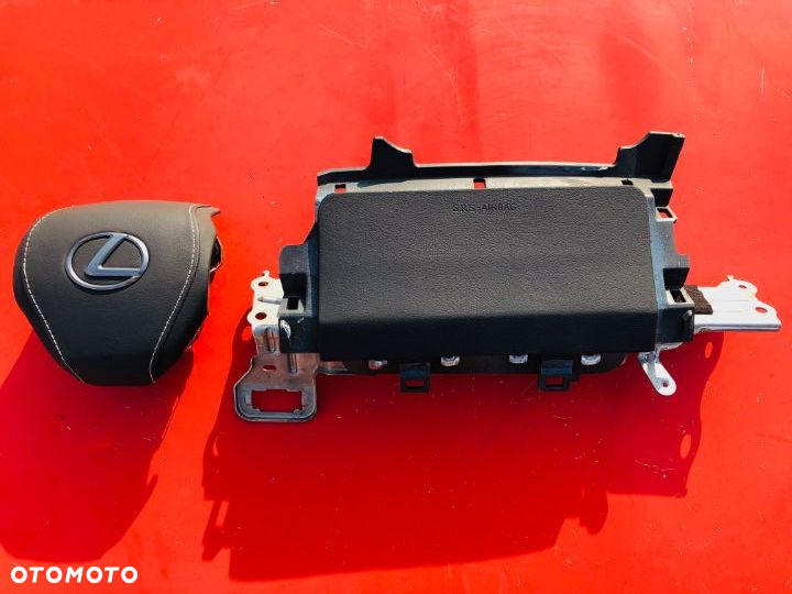 AIRBAG LEXUS LC 500 LC500 AIRBAG PODUSZKA POWIETRZNA KIEROWCY NABÓJ MASKI PASY PAS DESKA SKÓRA - 4