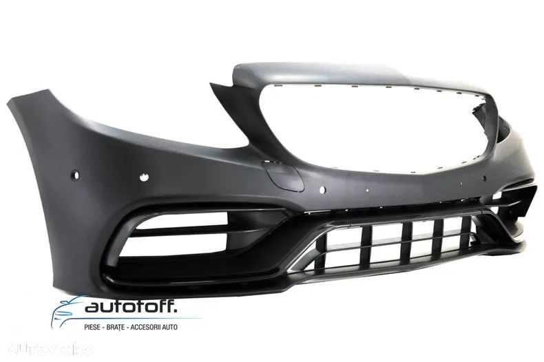 Bara fata si difuzor bara spate Mercedes C205 A205 C-Class (14-18) C63 Design - 4